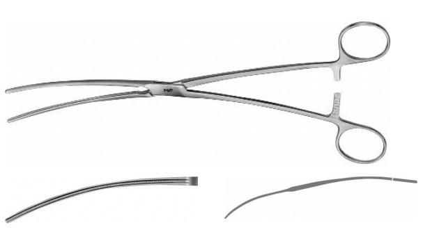 ДЕ’БЕКІ АОРТ. АНЕВРИЗМ. ЗАТИСКАЧ ВИГНУТ. 92/250MM